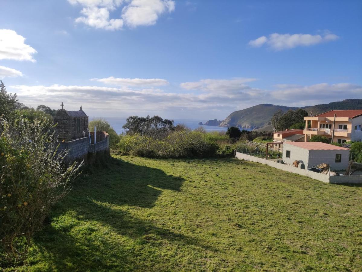 Vila Casa A Colorada Cerca De La Playa De Mar De Fora Finisterre Exteriér fotografie